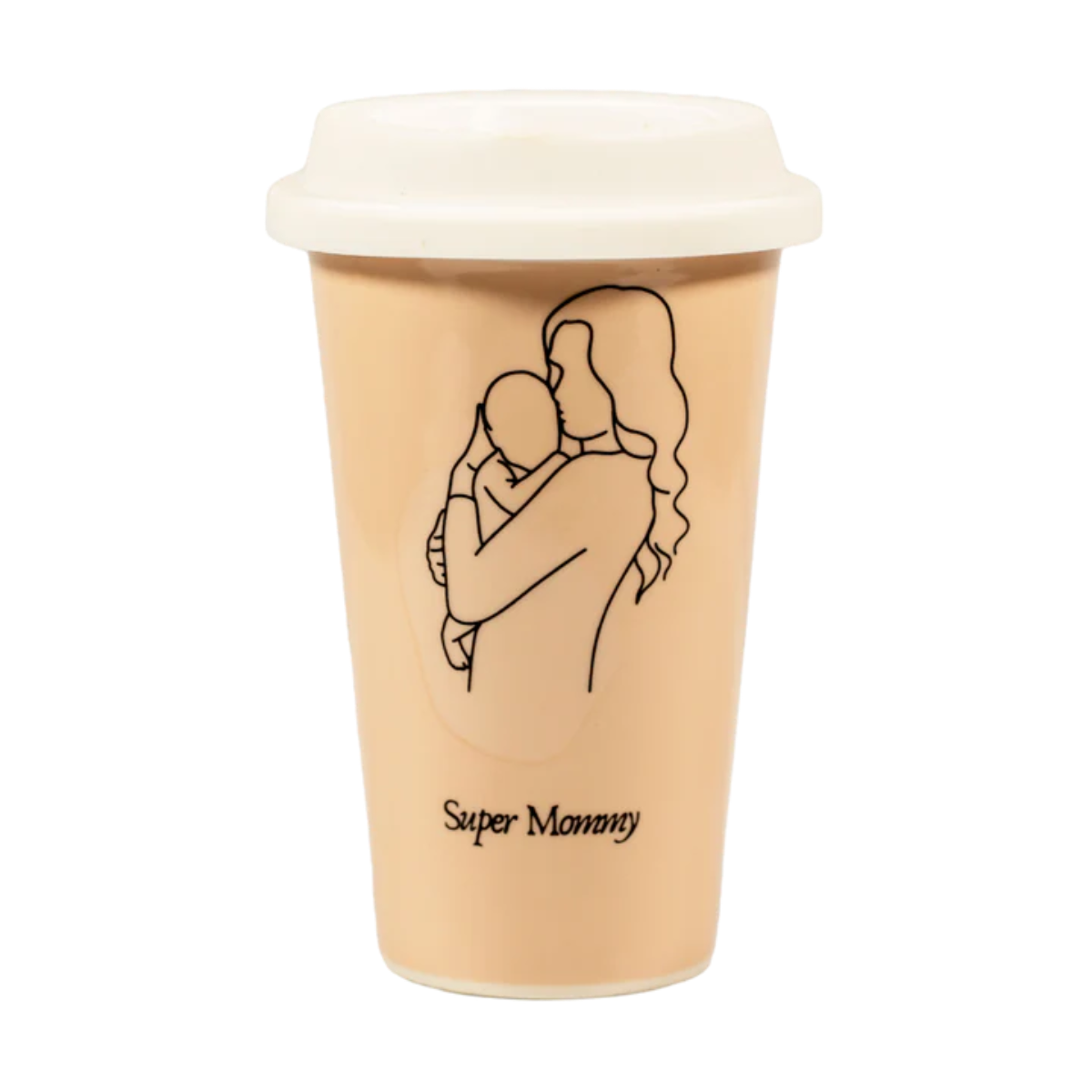 Tazza in ceramica "Super Mommy" Soorprendimi