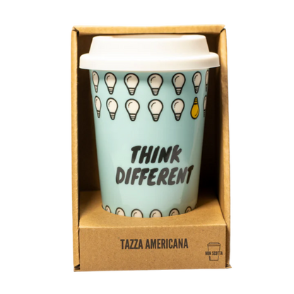 Tazza in ceramica "Think different" Soorprendimi