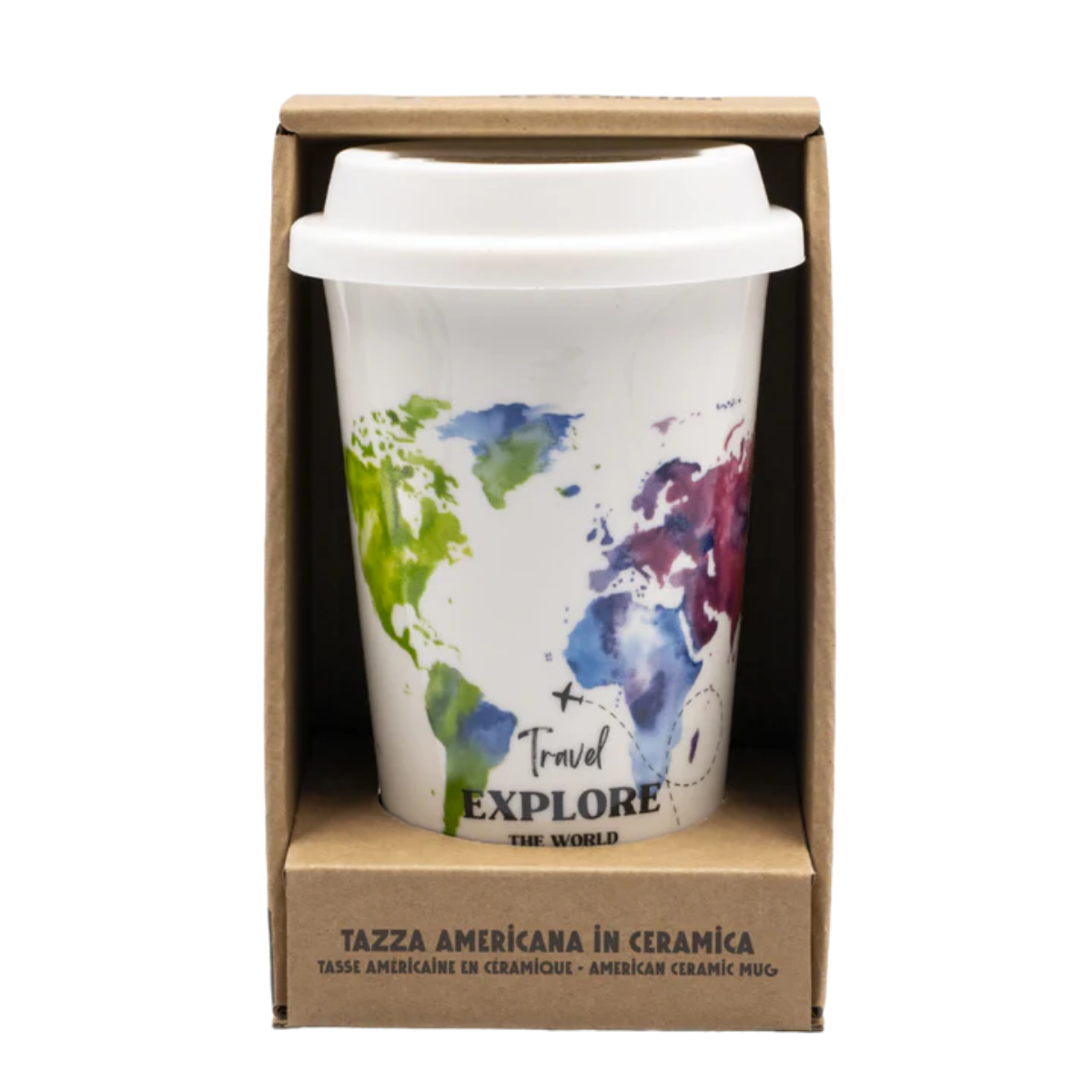 Tazza in ceramica "Travel" Soorprendimi