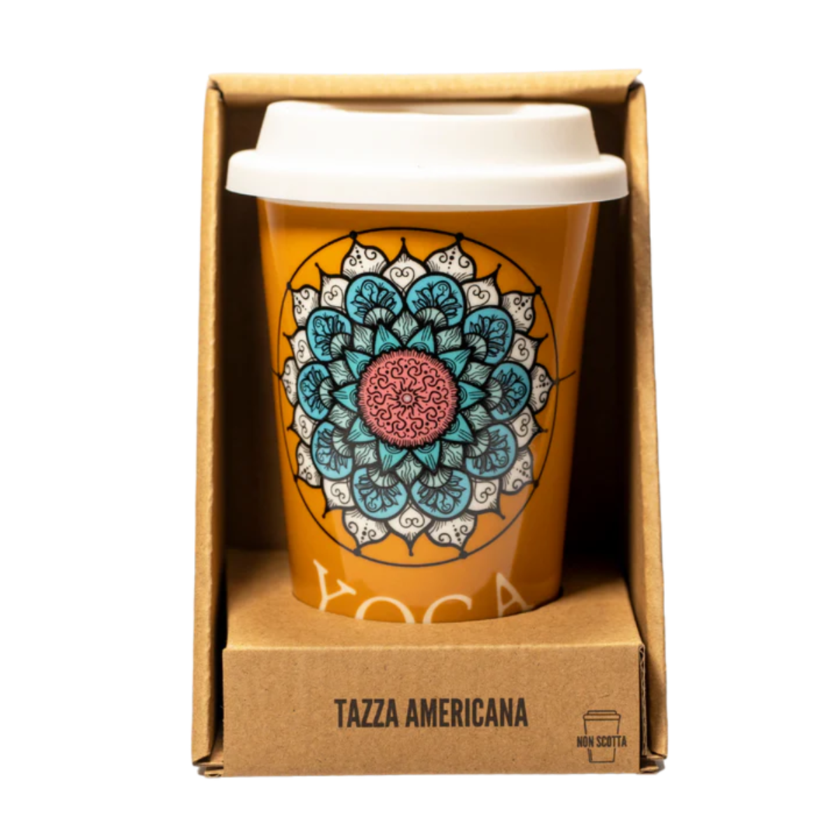 Tazza in ceramica "Yoga Mandala" Soorprendimi