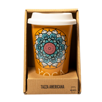Tazza in ceramica "Yoga Mandala" Soorprendimi