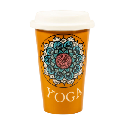 Tazza in ceramica "Yoga Mandala" Soorprendimi