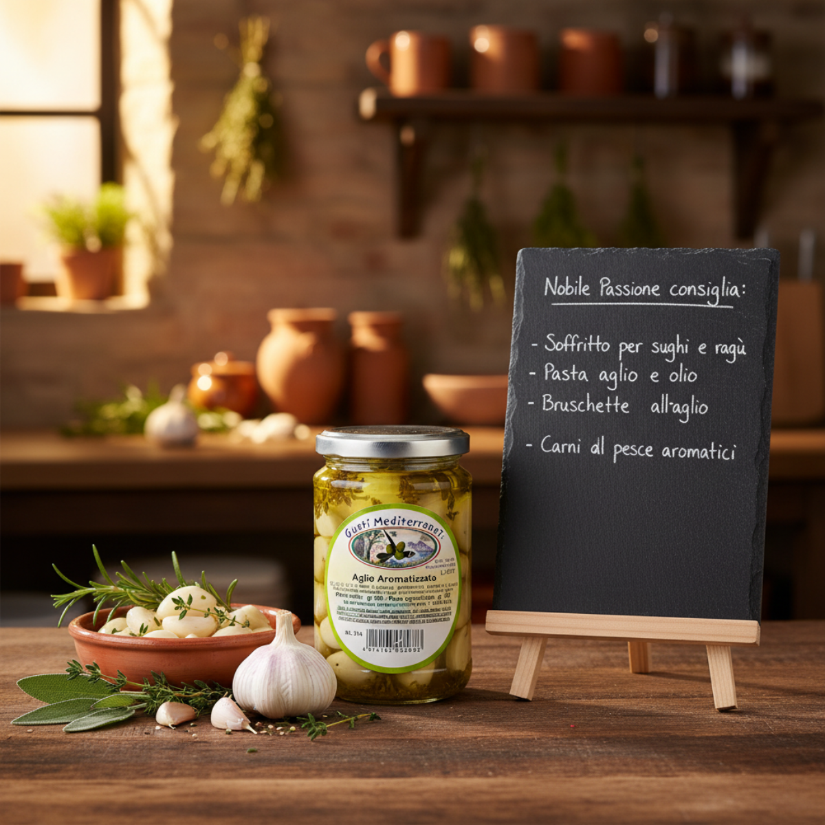 Aglio Aromatizzato — Frame Cucina