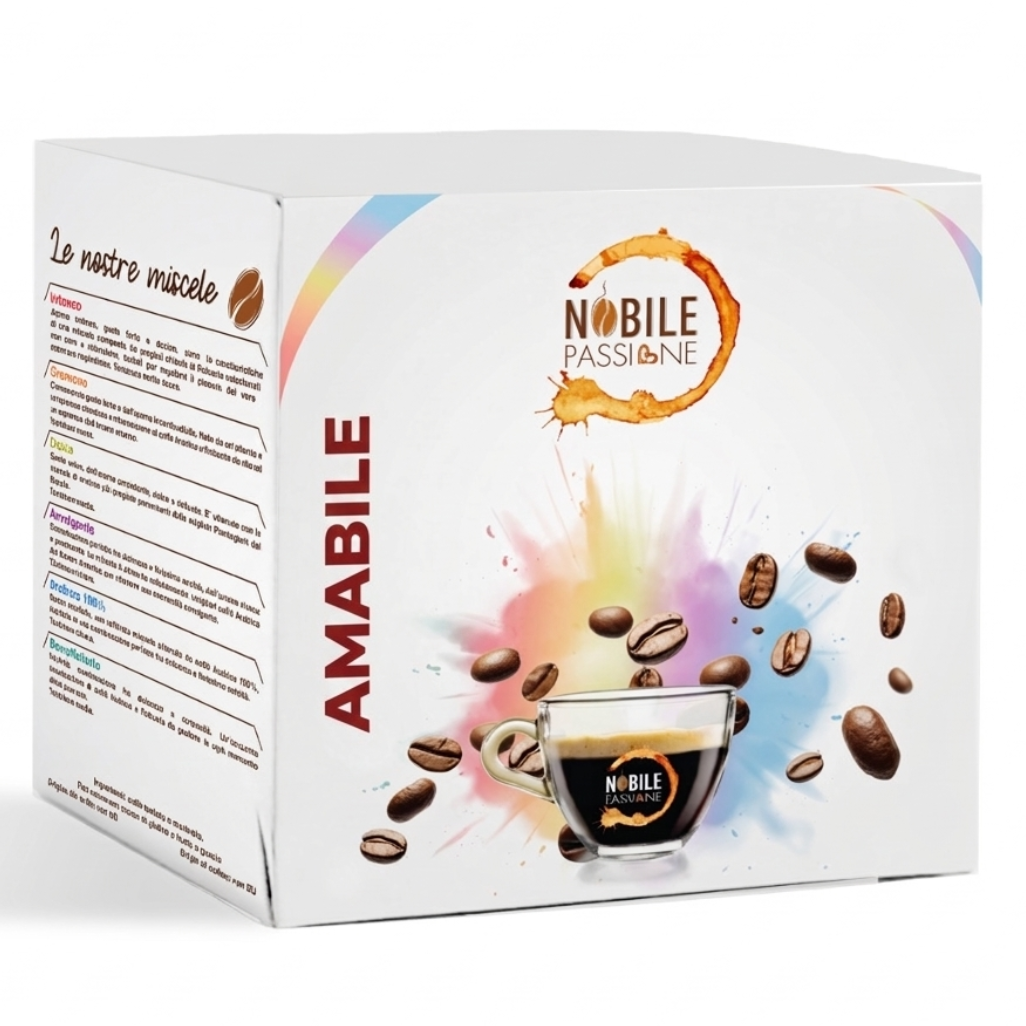 Capsule Sistema "S" caffè miscela AMABILE