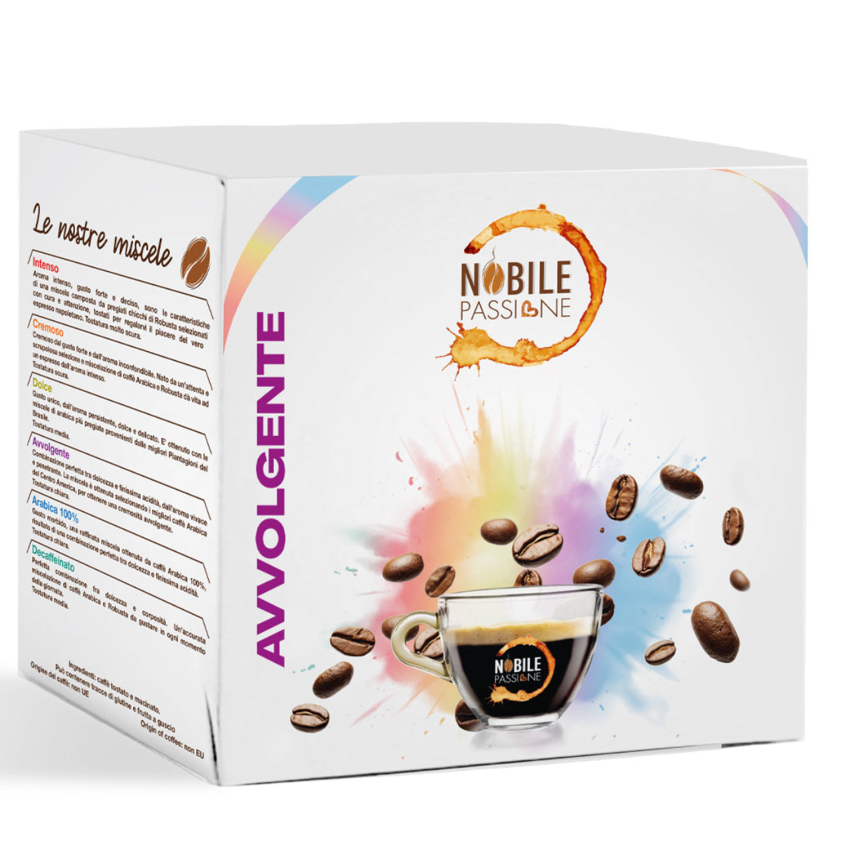 Capsule Sistema "S" caffè miscela AVVOLGENTE