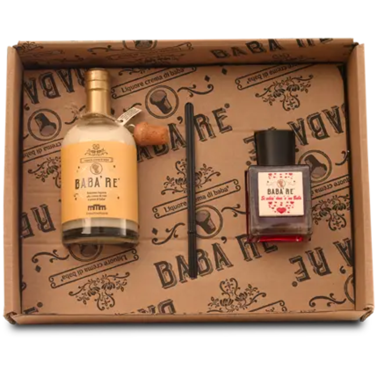Box Babà Re 50cl + Profumo per ambienti Vino Fragola
