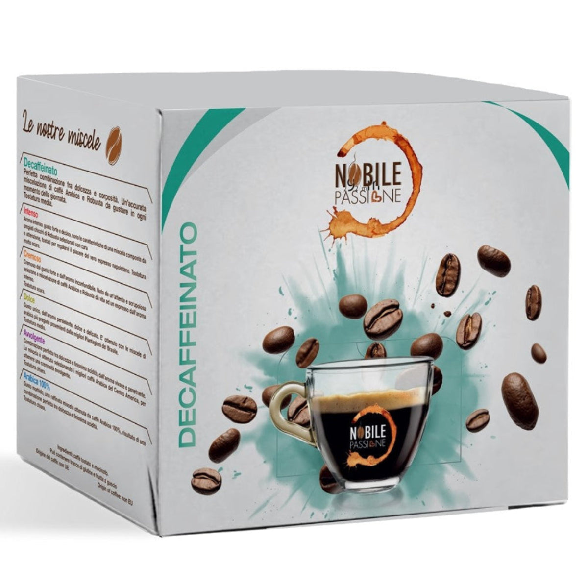 Capsule Sistema "S" caffè miscela DECAFFEINATO