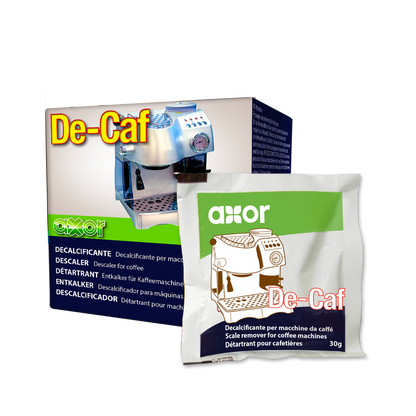 DE-CAF Decalcificante ecologico macchine caffè bustina da 30g Axor