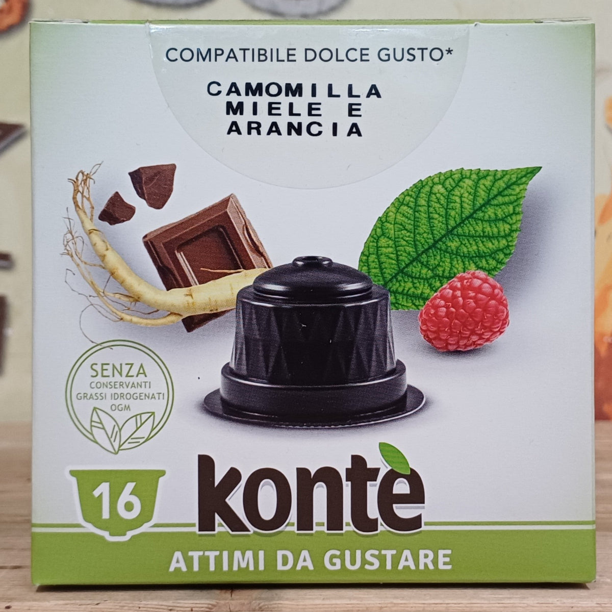 Camomilla con Miele e Arancia Kontè