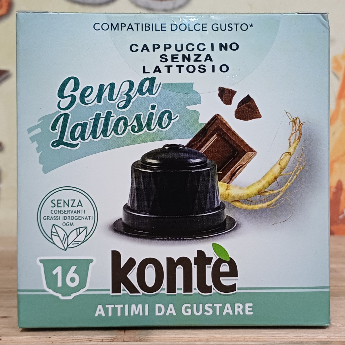 Cappuccino senza lattosio Kontè