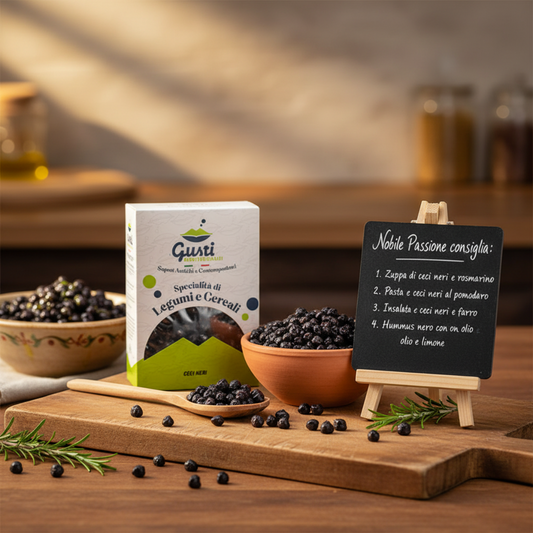 Ceci Neri Italiani — Frame Snack Board
