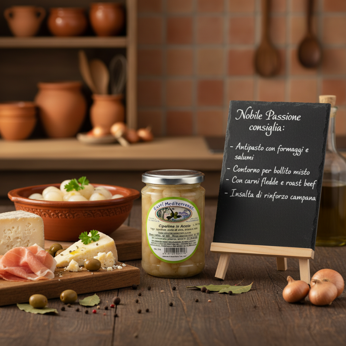 Cipolline in Aceto — Frame Editoriale