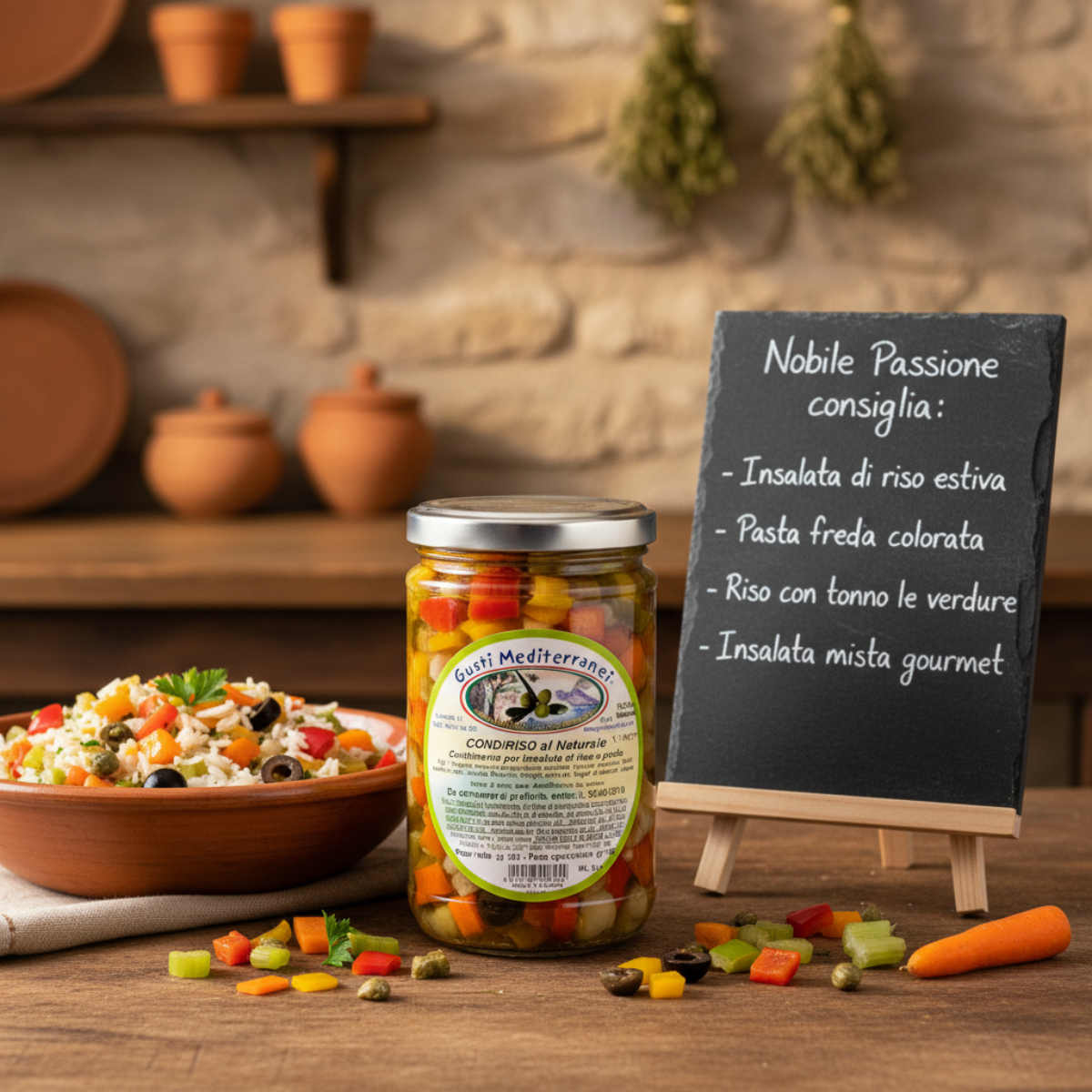 Condiriso al Naturale — Frame Cucina