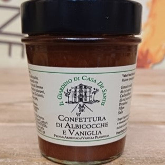 Confettura Albicocche e vaniglia Il Giardino di Casa De Santis