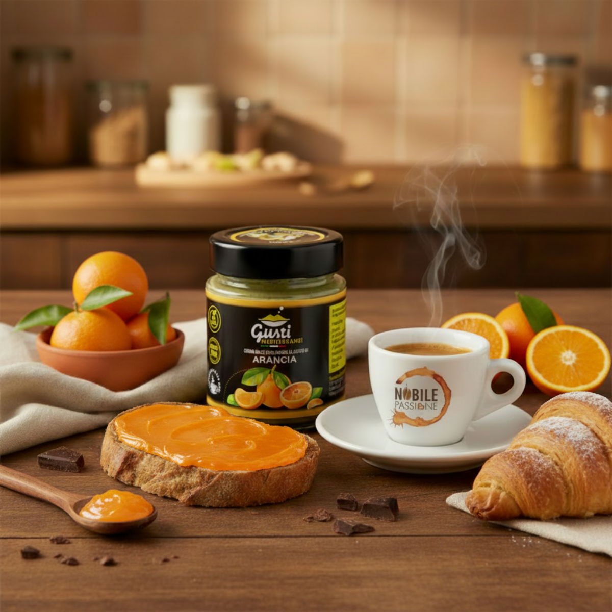 Crema Arancia Gusti Mediterranei - Colazione Italiana