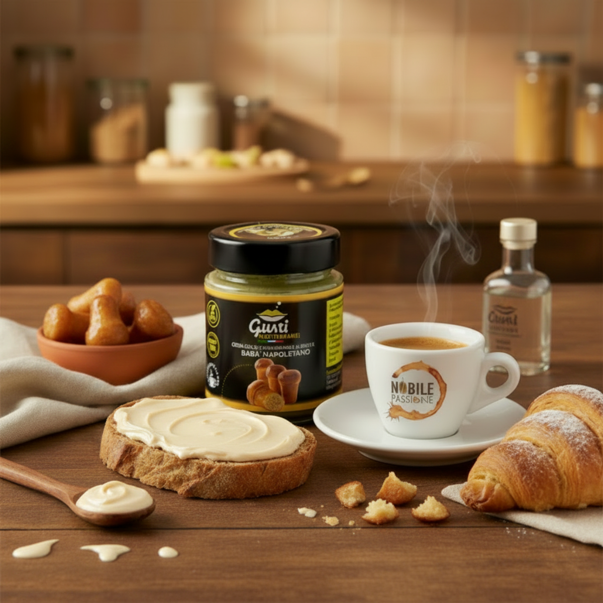 Crema Babà Napoletano - Crema avorio/chiara