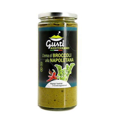 Crema di broccoli alla Napoletana 212 ML - 580 ML Gusti Mediterranei