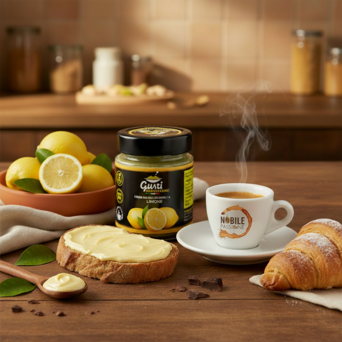 Crema Limone - Vasetto corretto nel frame colazione