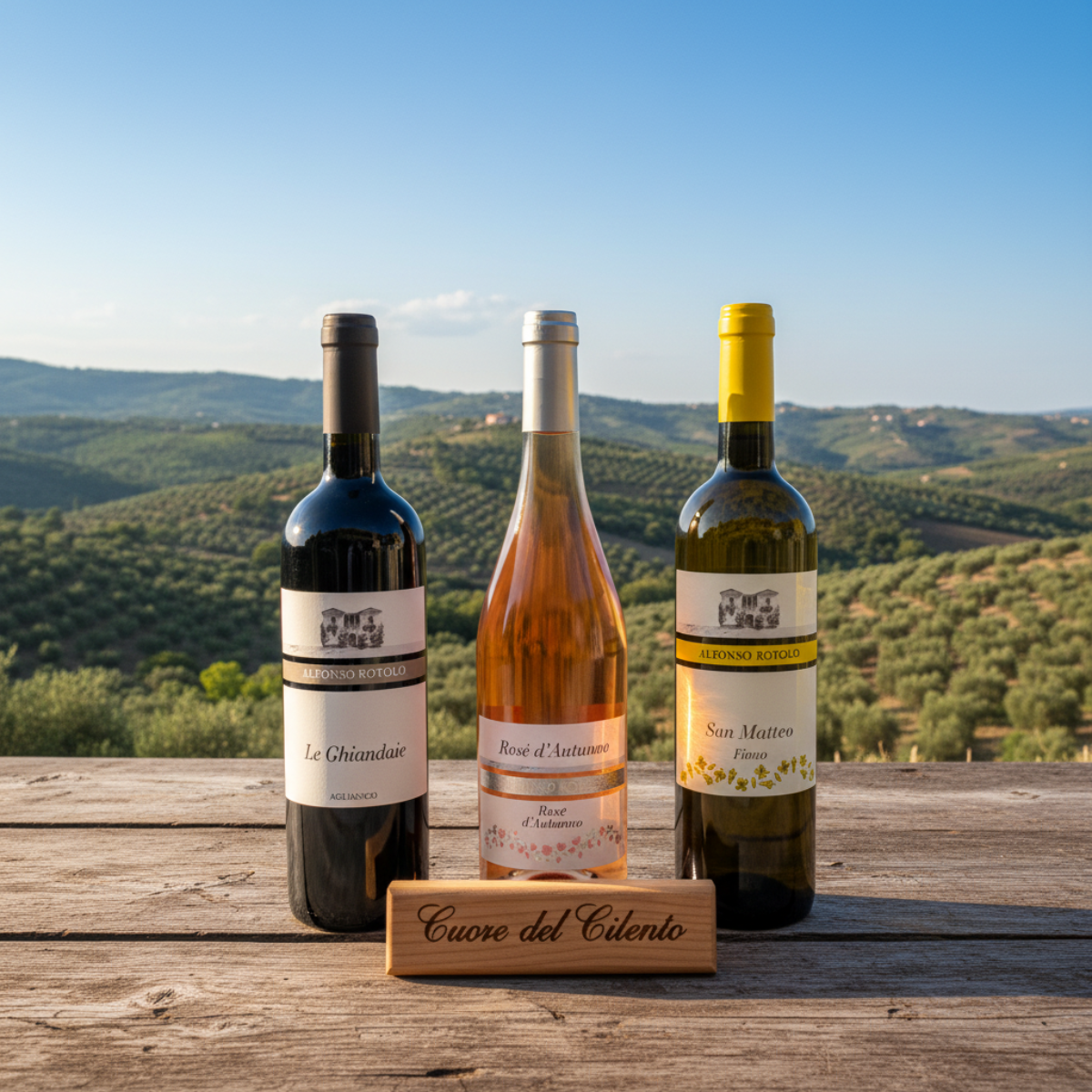 Cuore del Cilento – Box Degustazione con etichette originali
