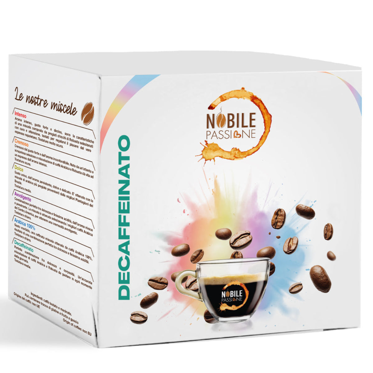 Capsule Sistema "S" caffè miscela DECAFFEINATO