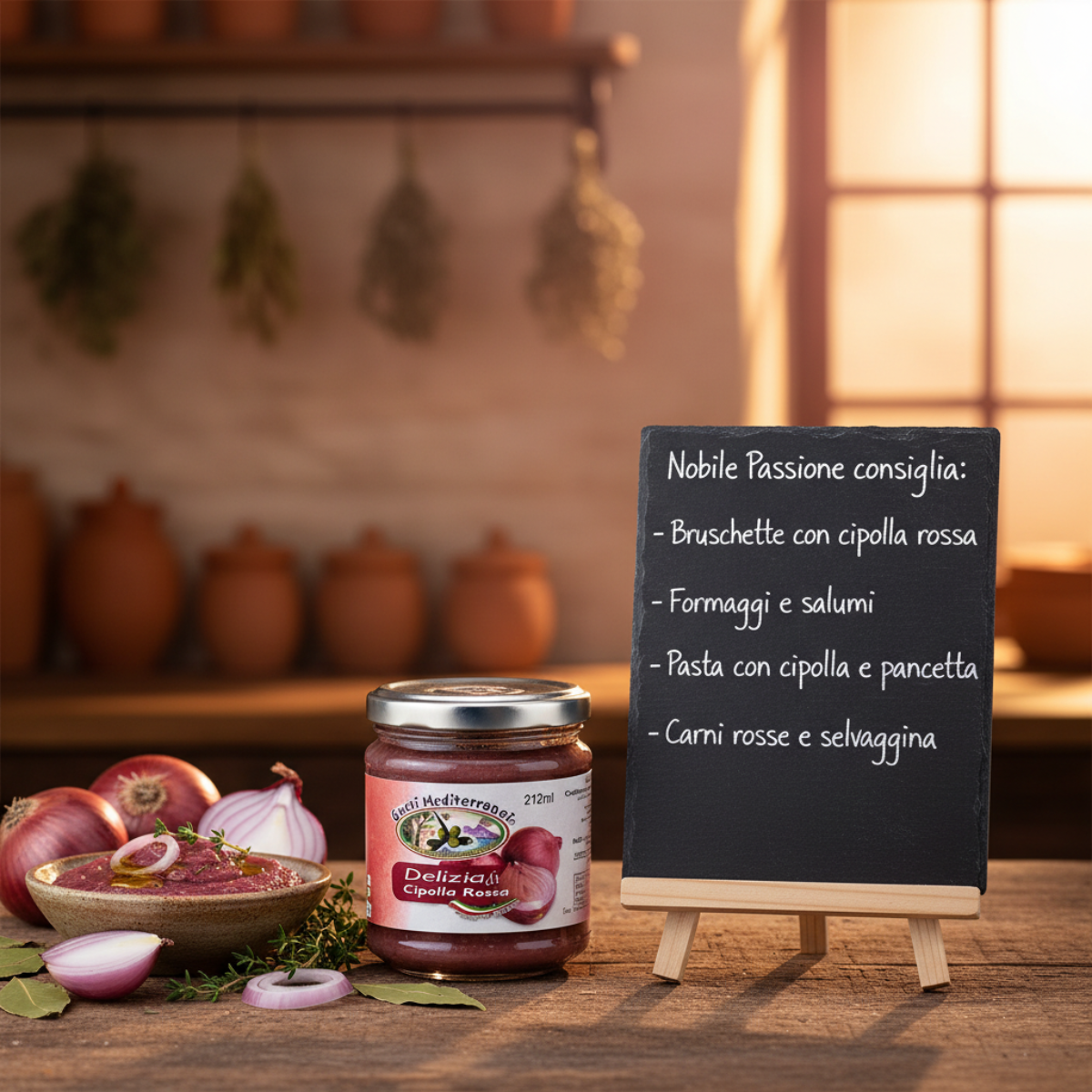 Delizia di Cipolla Rossa — Frame Cucina