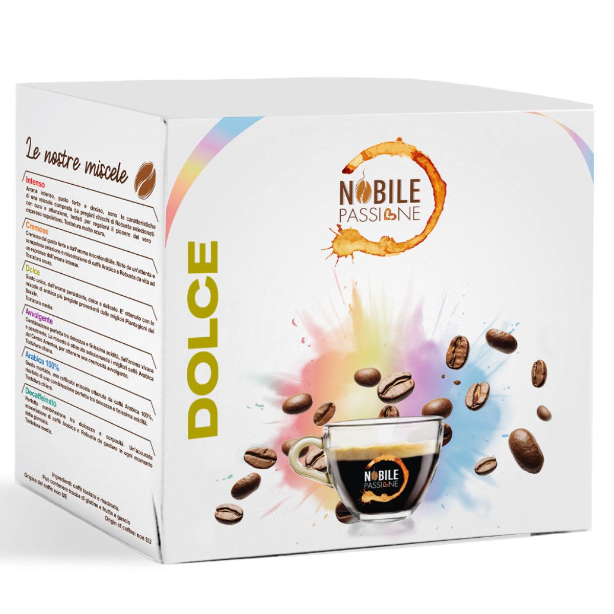Capsule Sistema "S" caffè miscela DOLCE