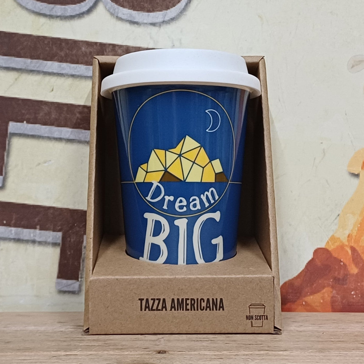 Tazza in ceramica "Dream big" Soorprendimi