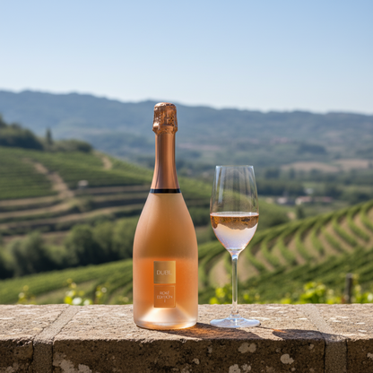 Dubl Rosé – Bottiglia al centro esatto