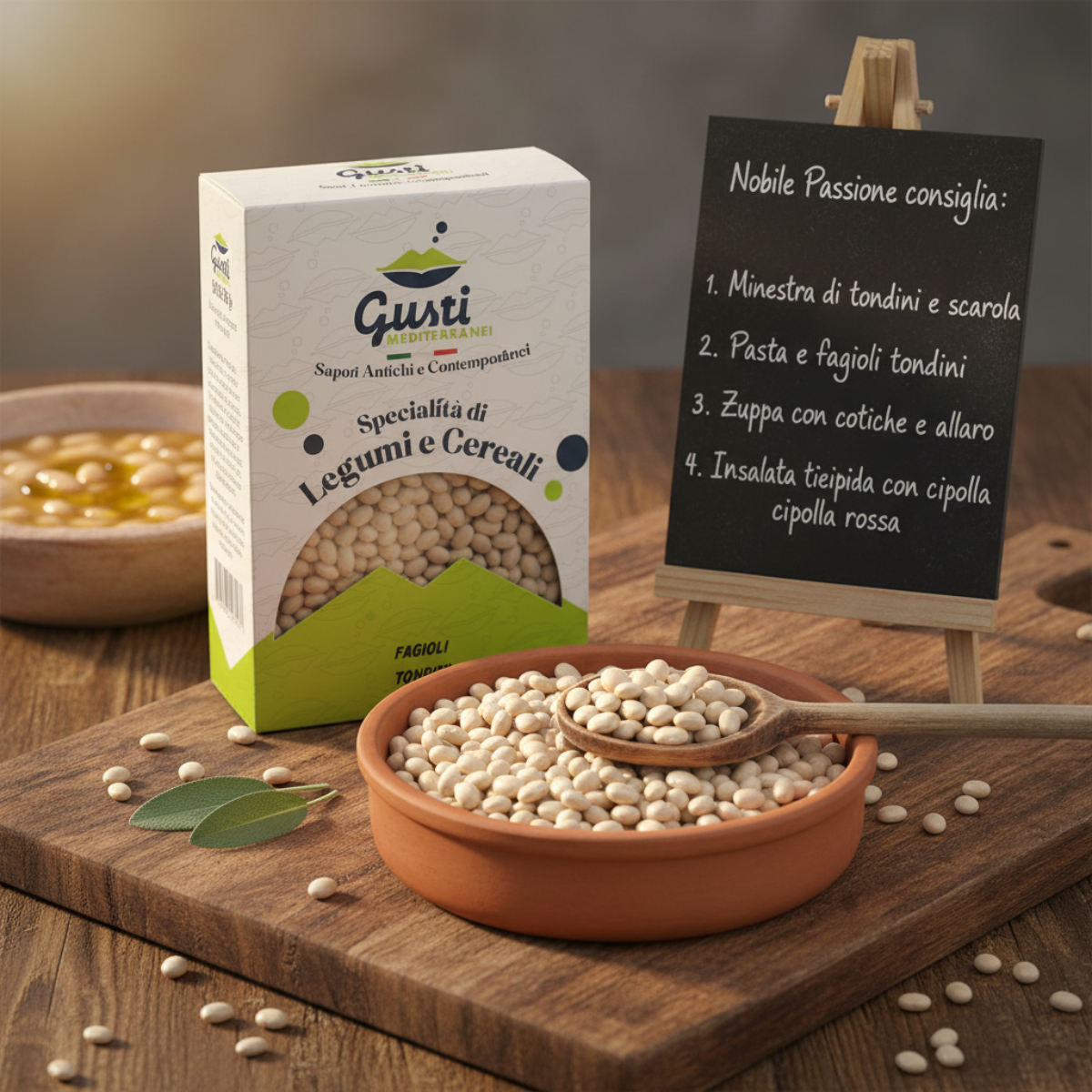 Fagioli Tondini — Frame senza riferimento ceci