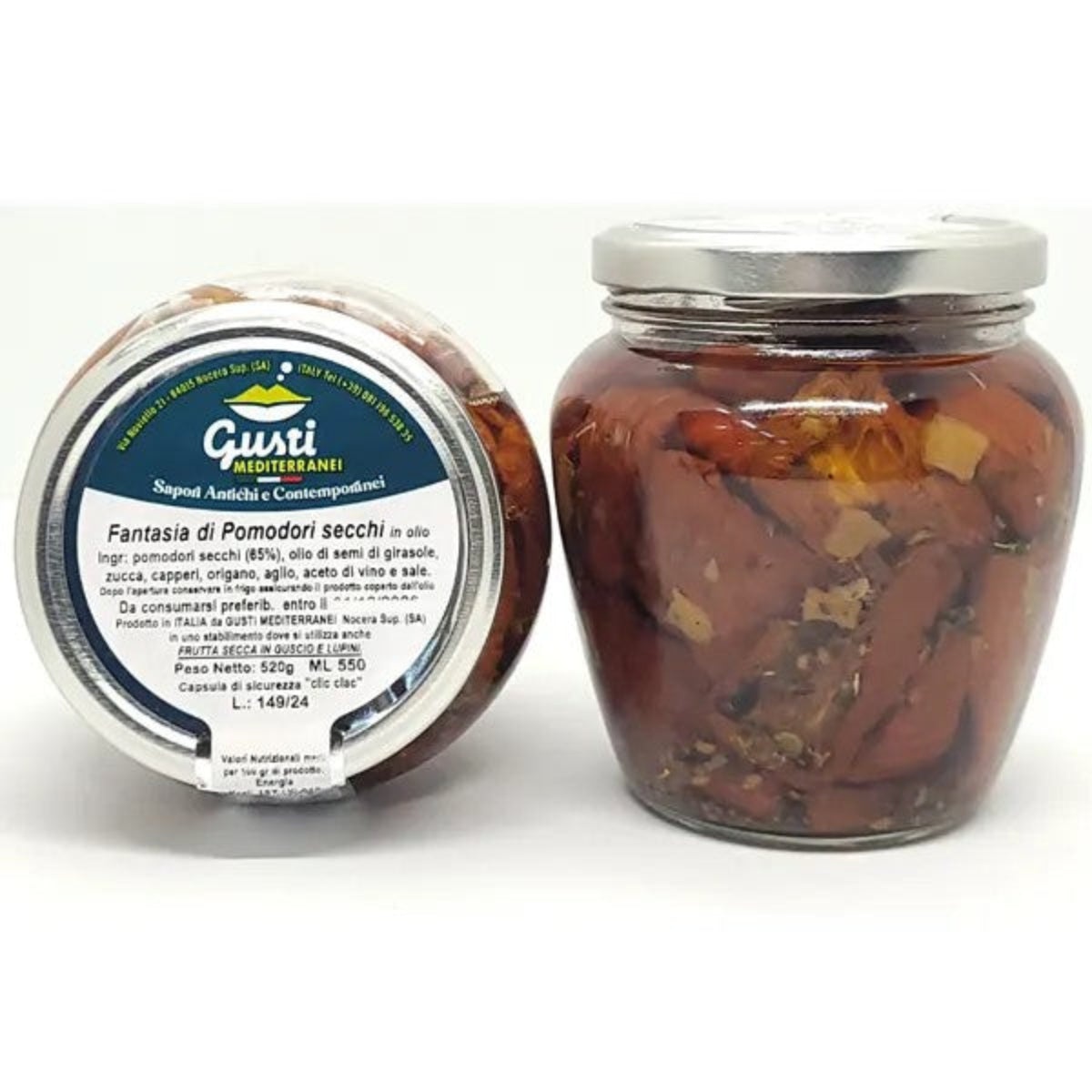 Fantasia di pomodori secchi 550 ML Gusti Mediterranei