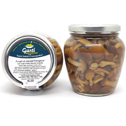 Funghi al naturale Famigliola 550 ML Gusti Mediterranei