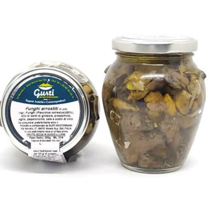 Funghi arrostiti 314 ML - 550 ML Gusti Mediterranei