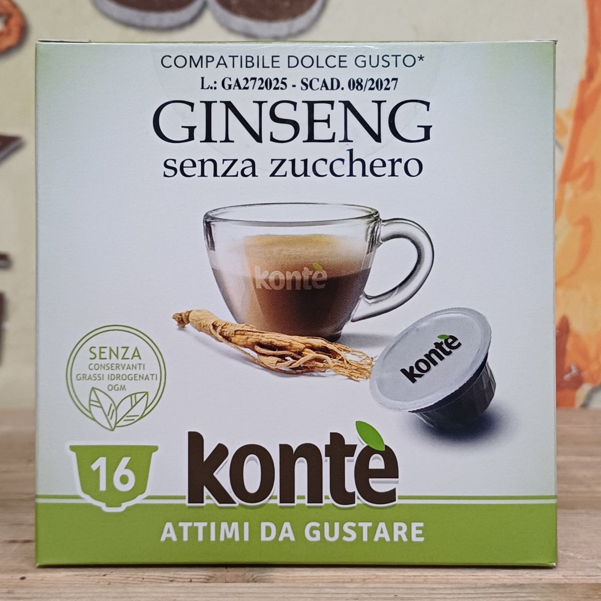 Ginseng senza zucchero Kontè