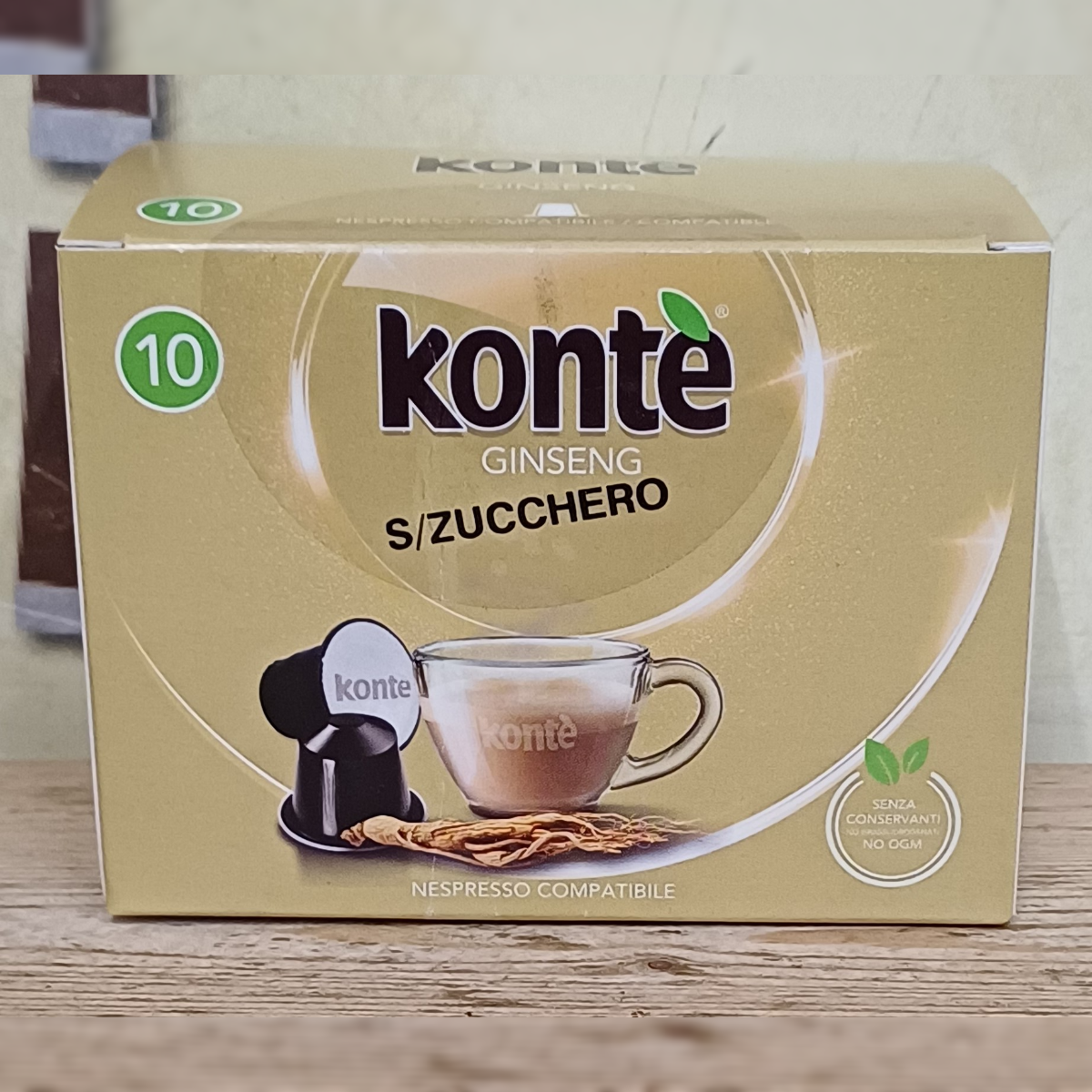Ginseng senza zucchero Kontè