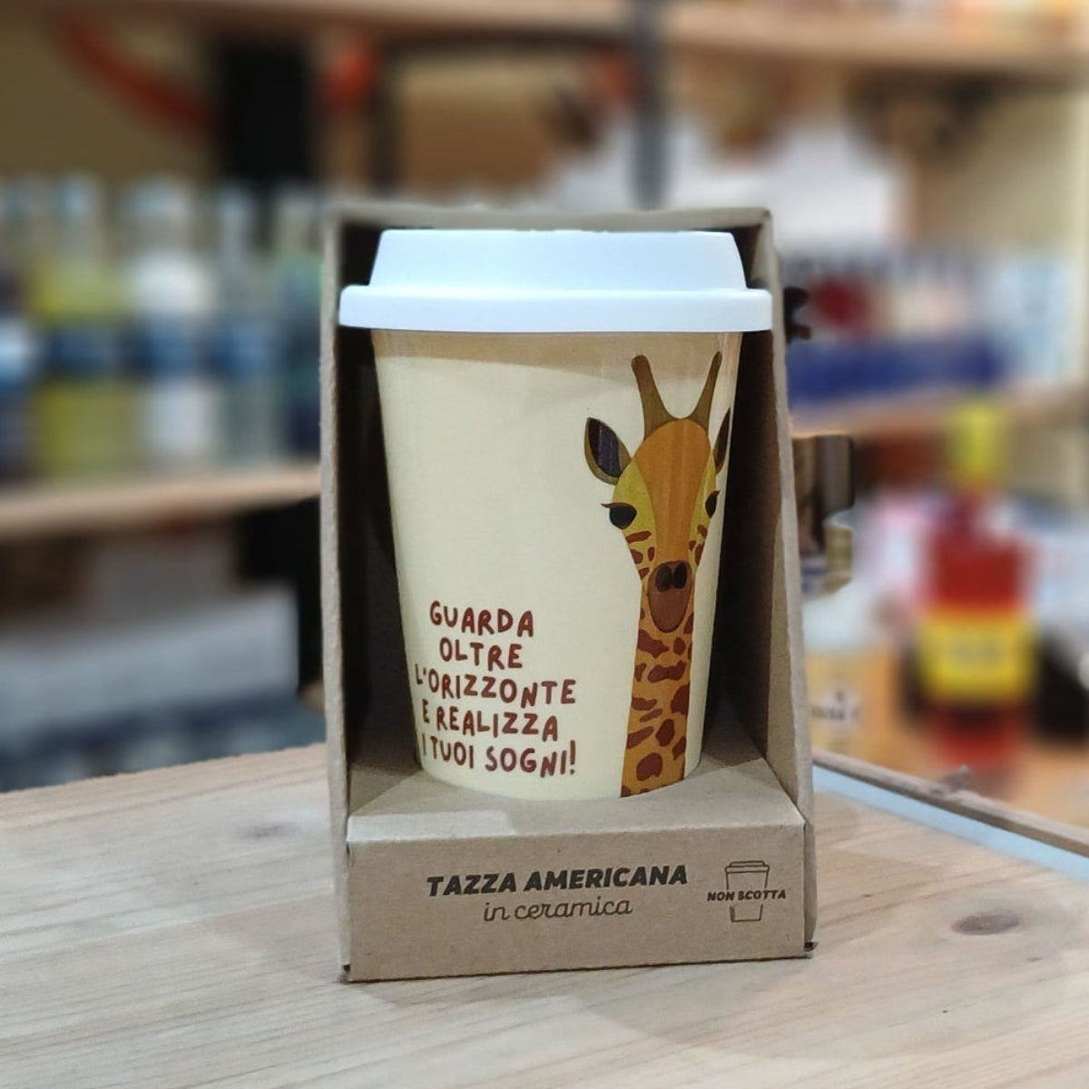 Tazza in ceramica "Giraffa" Soorprendimi