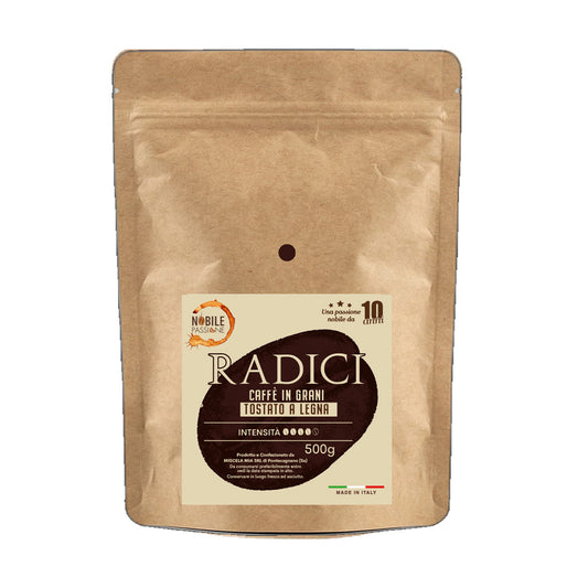 Miscela RADICI 500gr in GRANI Tostato a Legna di Nobile Passione