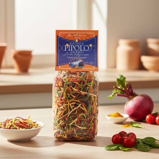Coriandoli Sei Sapori Pipolo in una cucina domestica luminosa