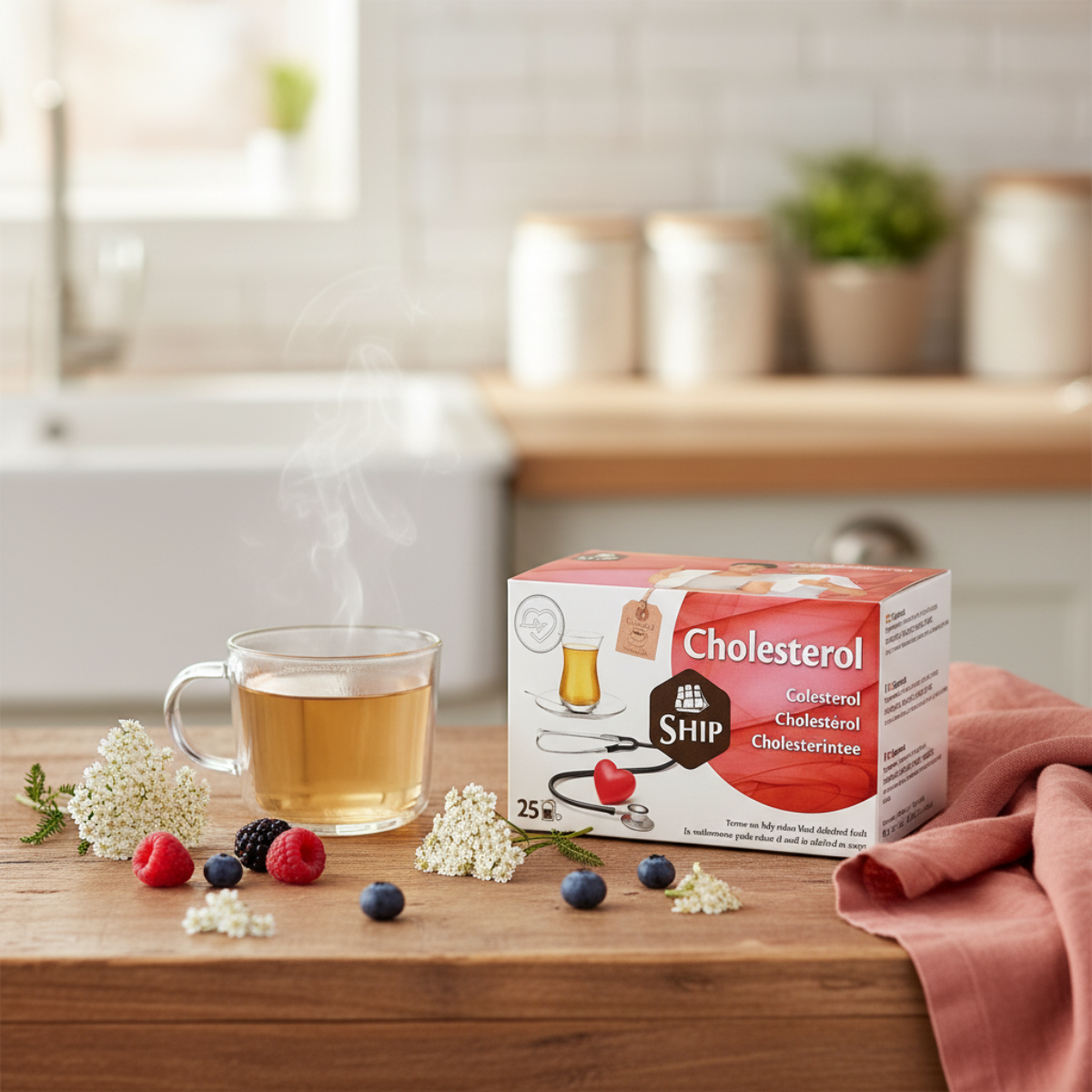 Infuso Cholesterol Ship - Achillea e frutti di bosco