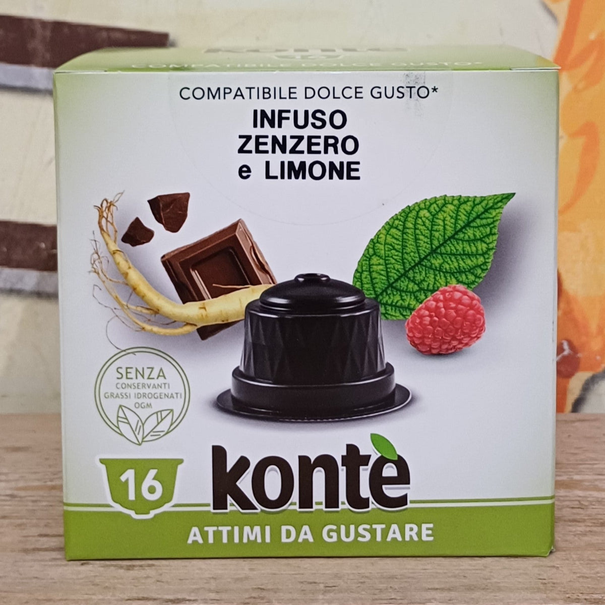 Infuso Zenzero e limone Kontè