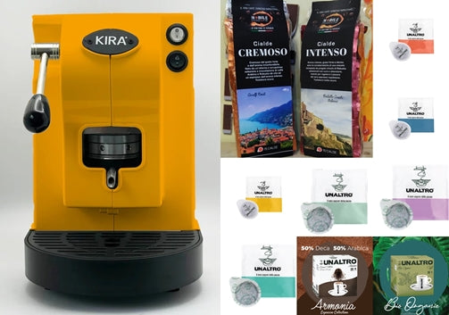 Macchina a cialde Giallo Ocra Kira - Nobile Passione