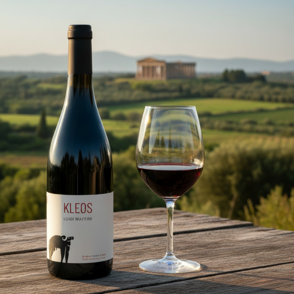 Kleos Aglianico Paestum IGT — Cantina Luigi Maffini