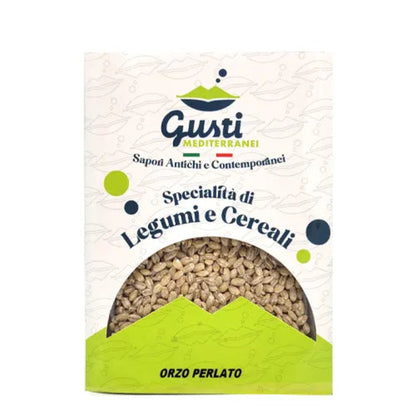 Orzo Perlato vaschetta 500 GR Gusti Mediterranei