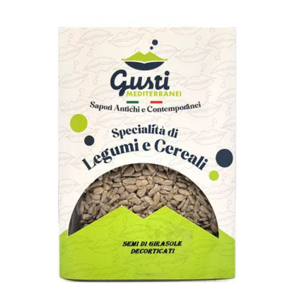 Semi di Girasole decorticati vaschetta 400 GR Gusti Mediterranei