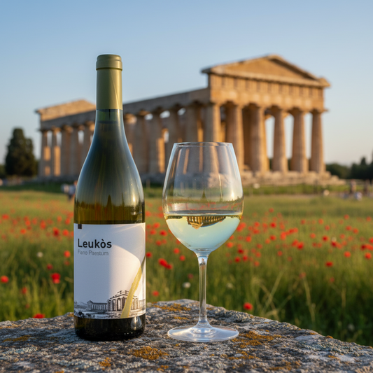 Leukòs Fiano Paestum — Frame editoriale