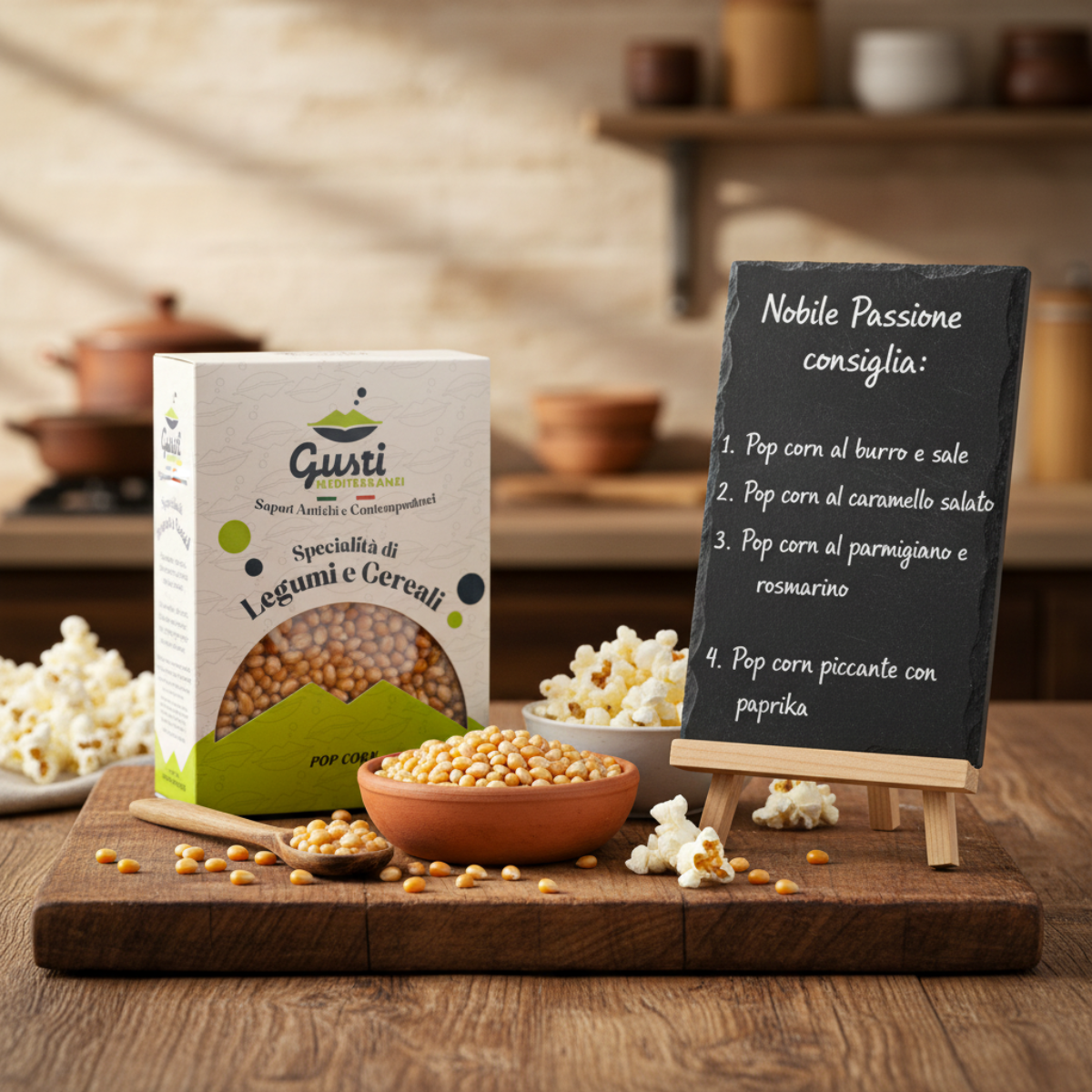 Mais per Pop Corn — Frame Snack Board