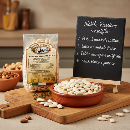 Mandorle Sgusciate Pelate — Frame Snack Board