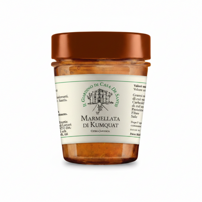 Marmellata di Kumquat - sfondo bianco