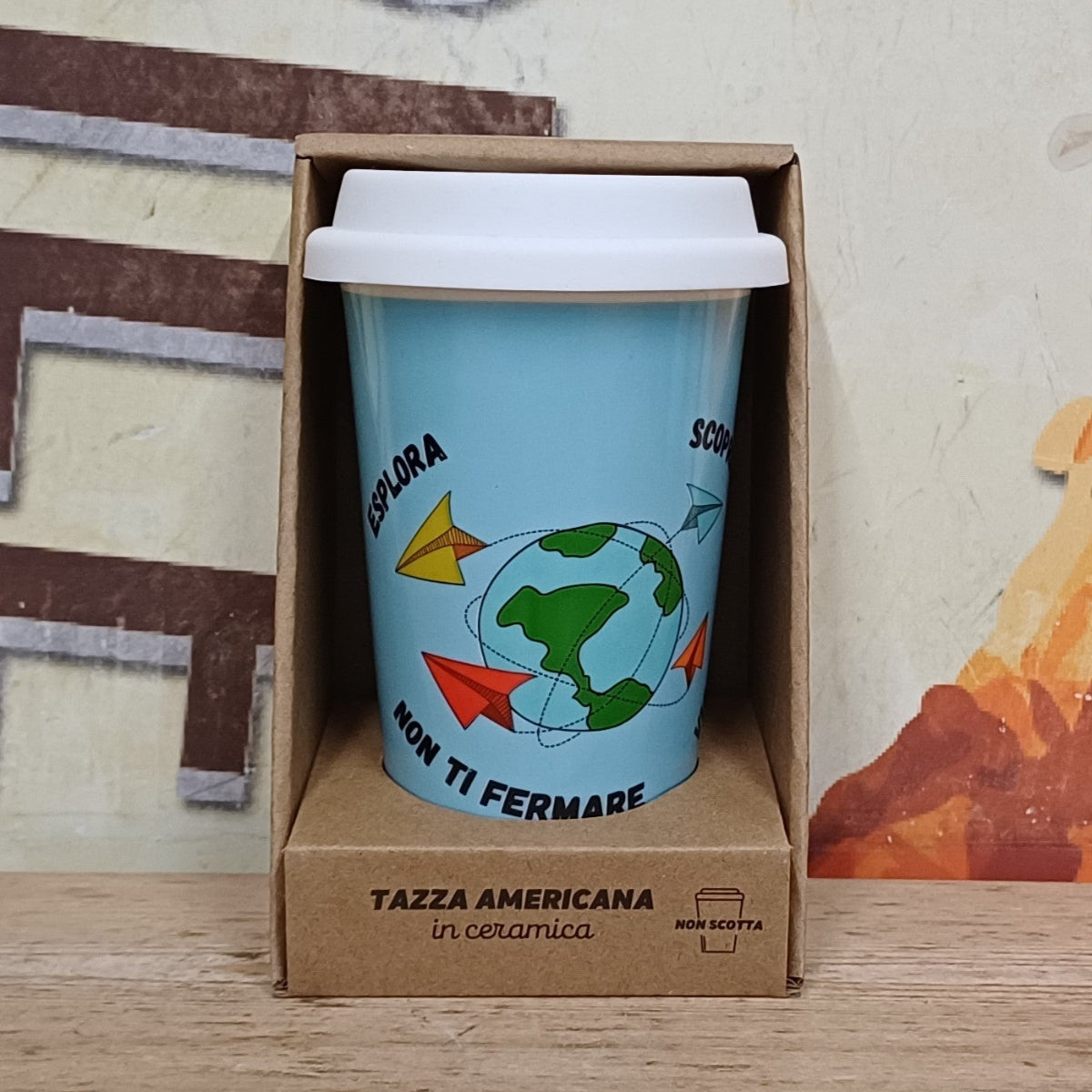 Tazza in ceramica "Mondo" Soorprendimi