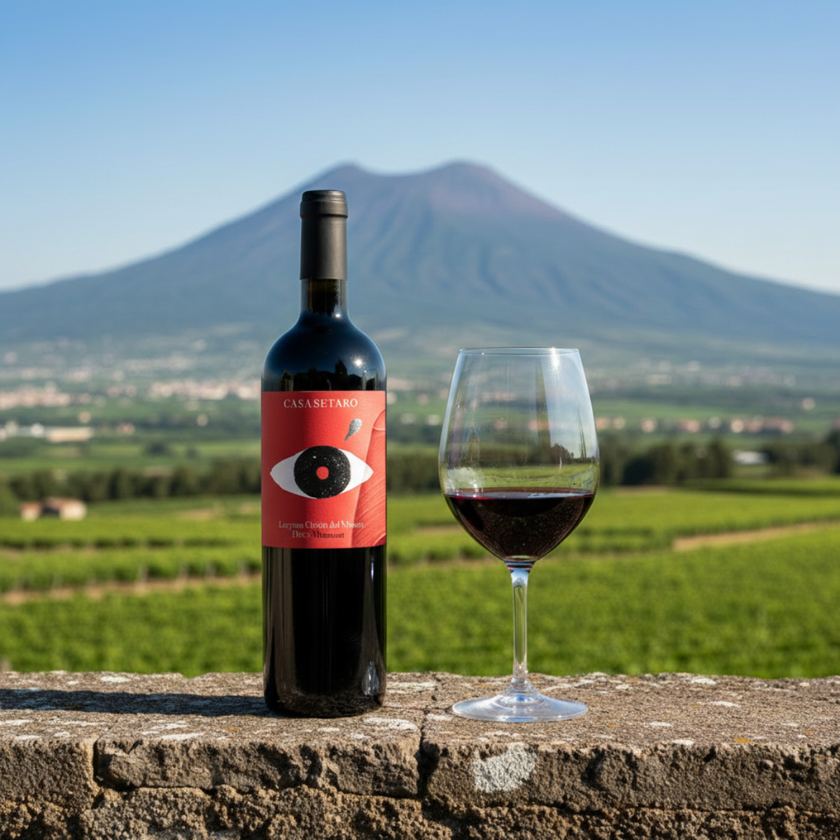 Munazei Rosso DOC Lacryma Christi Casa Setaro