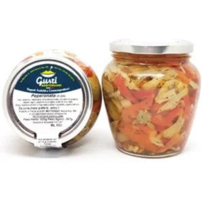 Peperonata di ortaggi misti 314 ML - 550 ML Gusti Mediterranei